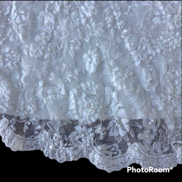 NWOT Ivory Wedding Dress - Picture 10 of 11